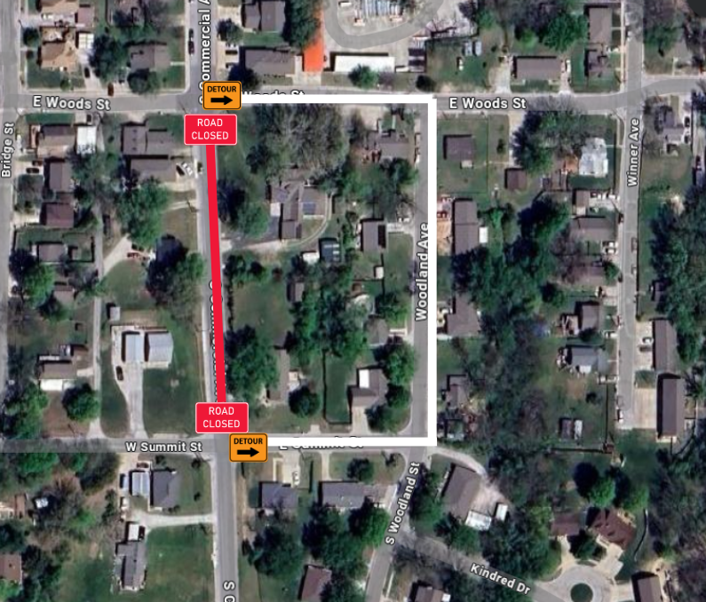 Commercial detour